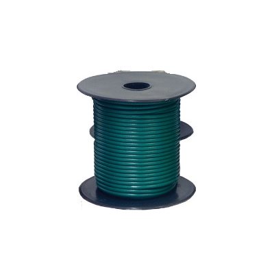Fil 1 brin vert 14 GA,100' Fil 1 brin vert 14 GA,100'