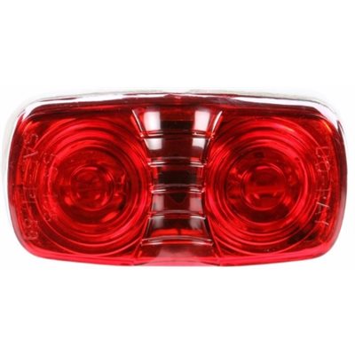 Feu rectangulaire rouge,base métal Feu rectangulaire rouge,base métal