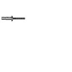 Rivet structurel, 3 / 16 acier inox. Long  0,214-0,437